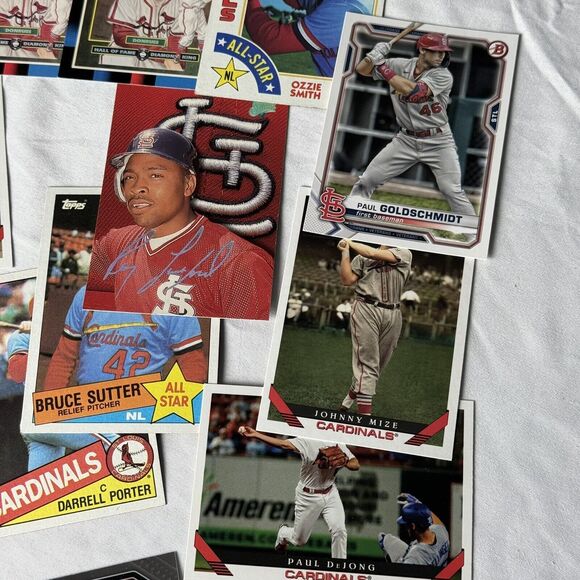 St. Louis Cardinals 40 Card Lot NM HOF Chrome Refractors 2021 Molina O’Neill RC - Picture 7 of 12